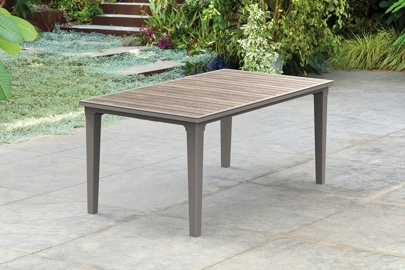 Keter Sodo stalas Deco Futura uosio medienos atspalvio/žalias (8711245163505)