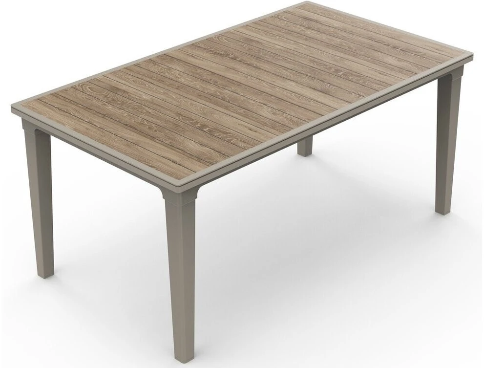 Keter Sodo stalas Deco Futura uosio medienos atspalvio/žalias (8711245163505)