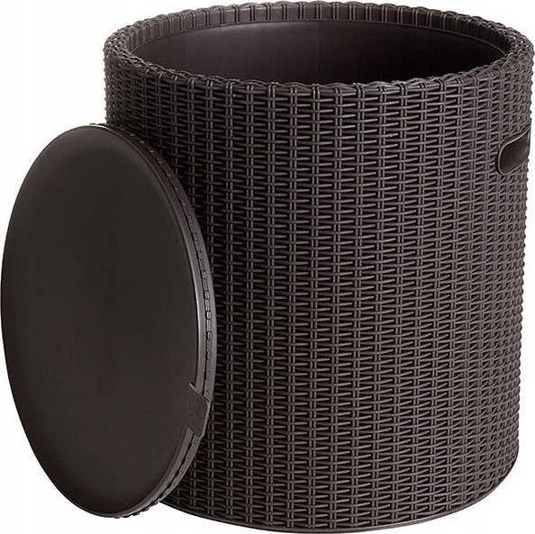 Keter Staliukas sodo Curver Cool Stool ruda su funkcija schowka