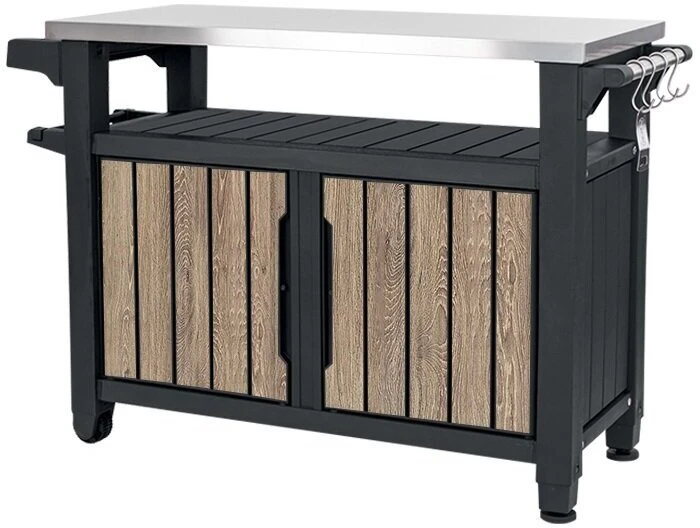 Keter Grilis stalas Deco Unity XL 207L uosio medienos atspalvis