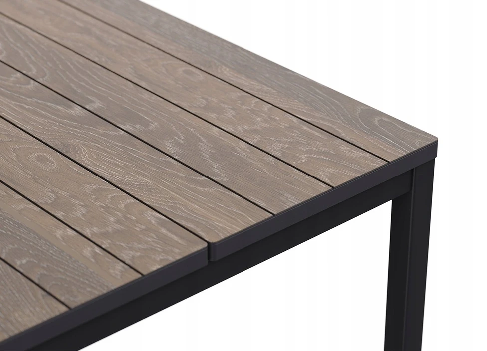 Keter Garden table Deco Porto Nova 200 walnut/juodas