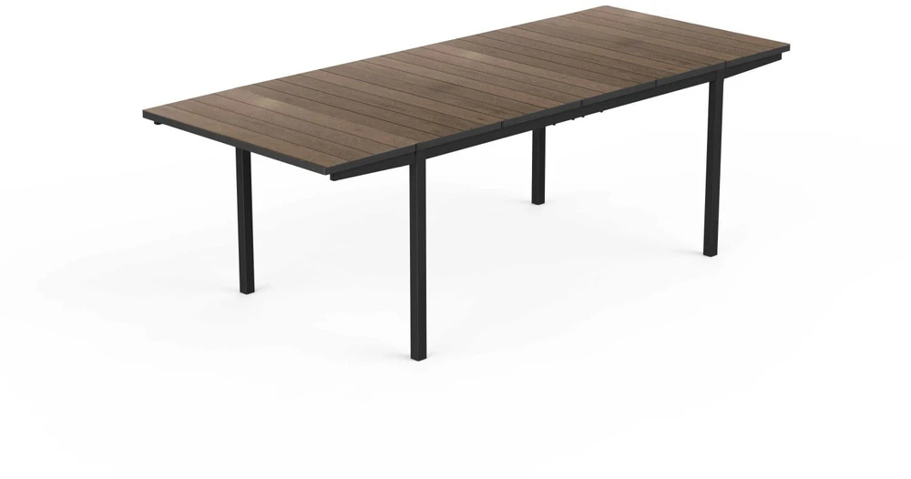 Keter Extendable garden table Deco Porto Nova Extendable 160-240 walnut/juodas