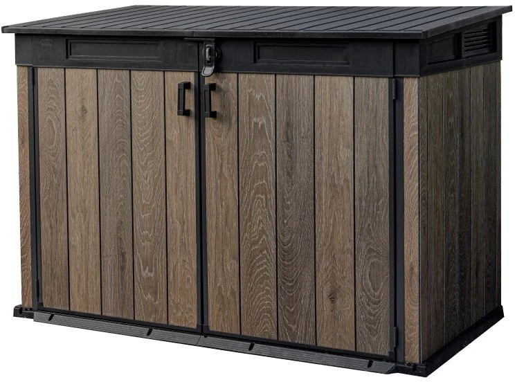 Keter Sodo namelis „Deco Horizontal Shed“, riešuto spalvos