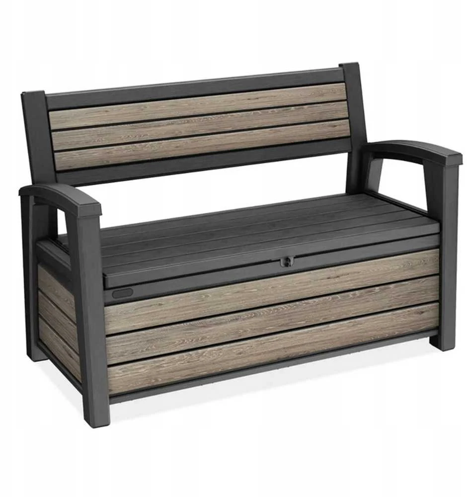 KETER DECO GARDEN BENCH 227 l ASHWOOD sodo suoliukas