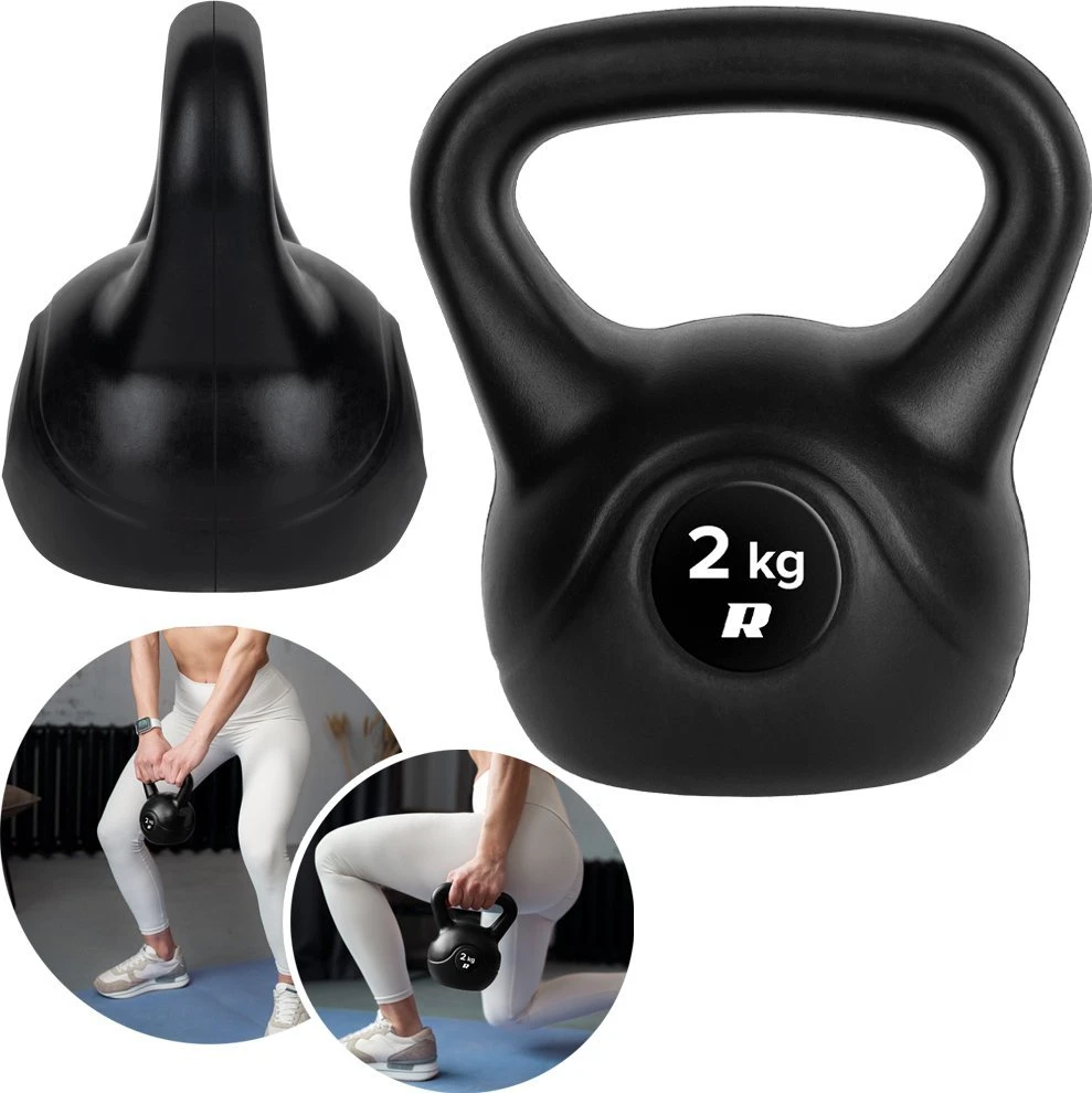 Kettlebell 2kg, REBEL ACTIVE