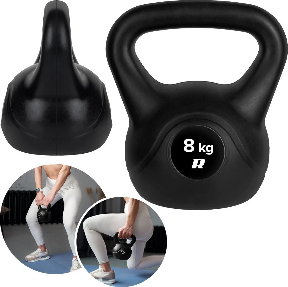 Kettlebell 8kg, REBEL ACTIVE