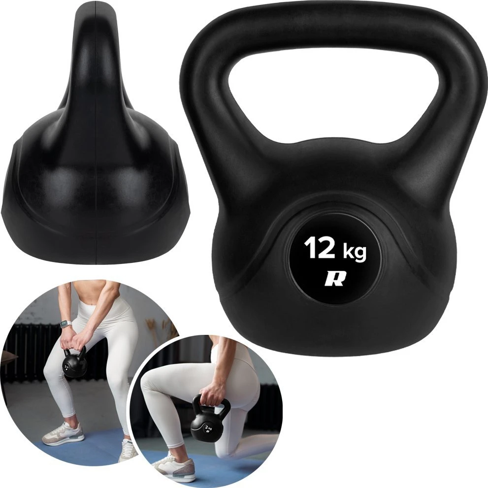 Kettlebell 12 kg, REBEL ACTIVE