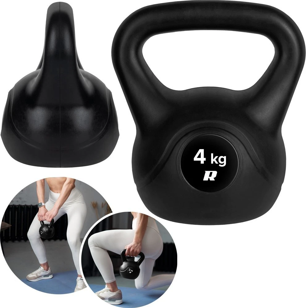 Kettlebell 4kg, REBEL ACTIVE
