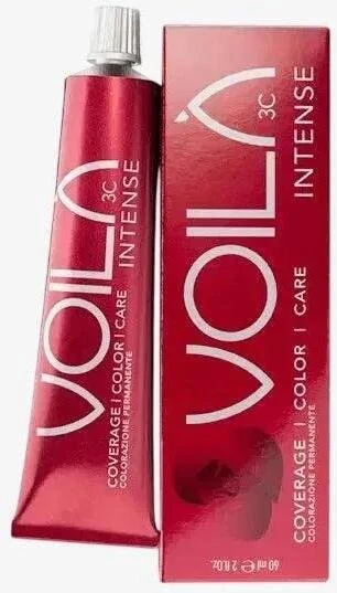 „Intercosmo Voila 3C Intense“ ilgalaikiai plaukų dažai, 8.8 šviesios karamelės spalvos, 60 ml