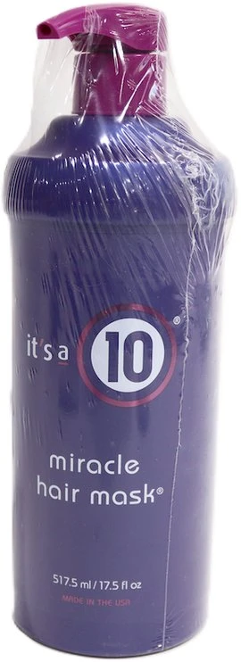 Its A 10 Tai 10 stebuklingų plaukų priežiūros priemonių „Kreminis“ kaukė, glotninanti ir minkštinanti, 517,5 ml