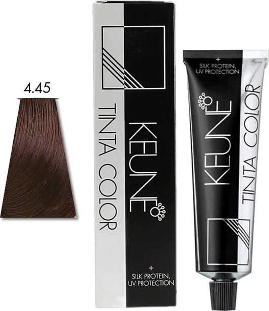 Keune Tinta Color ilgalaikiai plaukų dažai 4.45 Vidutinio vario raudonmedžio ruda, 60 ml