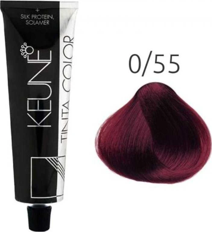 Keune Tinta Color ilgalaikiai plaukų dažai 0/55 raudonmedžio, 60 ml