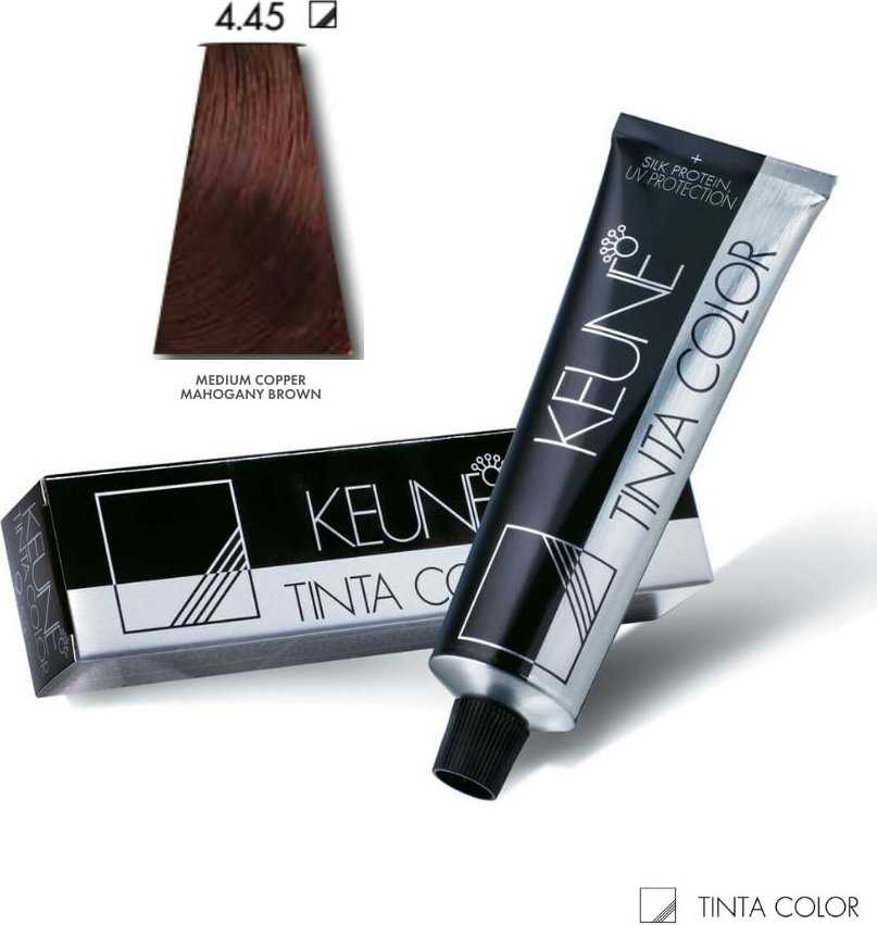 Keune Tinta Color ilgalaikiai plaukų dažai 4.45 Vidutinio vario raudonmedžio ruda, 60 ml