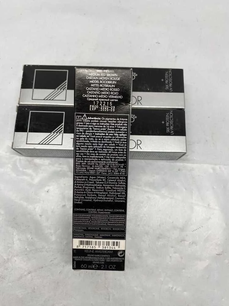 Keune Tinta Color Permanent Hair Dye 4.6 Medium Raudona Brown, 60 ml