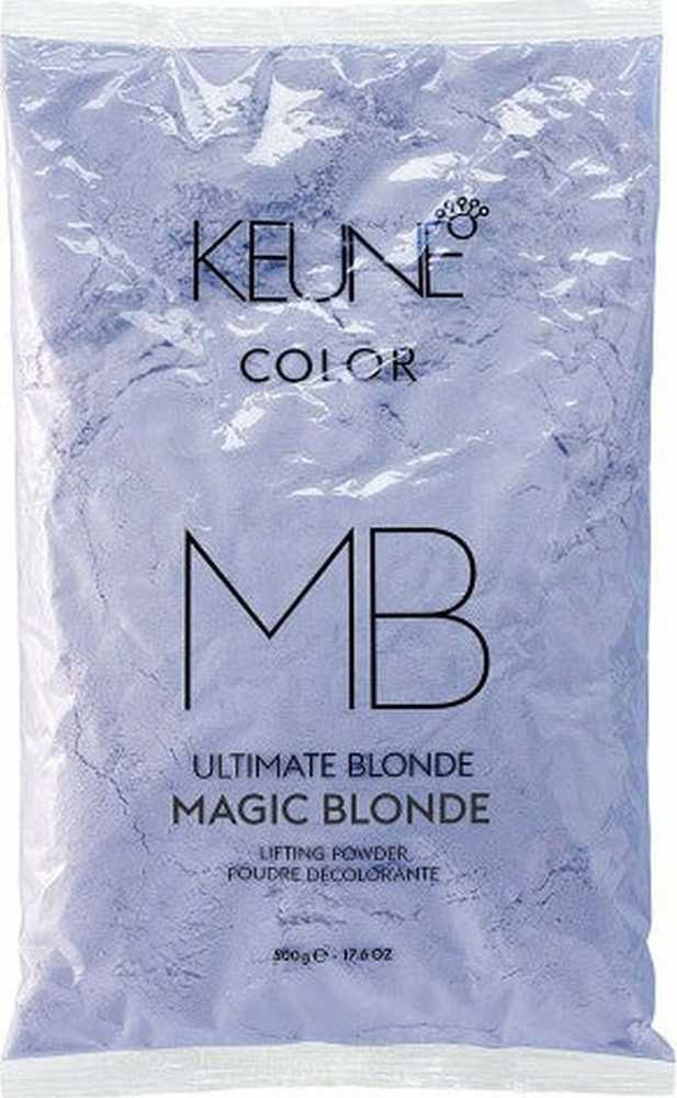 Set Duo Keune Magic Skirtas šviesiems plaukams Hair Oxidant Powder Refill, 2 pcs, 500g