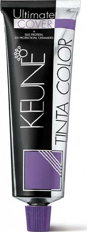 Keune Tinta Color Ultimate Cover Permanent Hair Dye 7.31 Medium Golden Ash Skirtas šviesiems plaukams, 60 ml