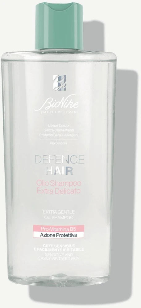 BioNike Defense Hair Extra Delicate Hair Šampūnas Hydrating & Soothing, 200 ml
