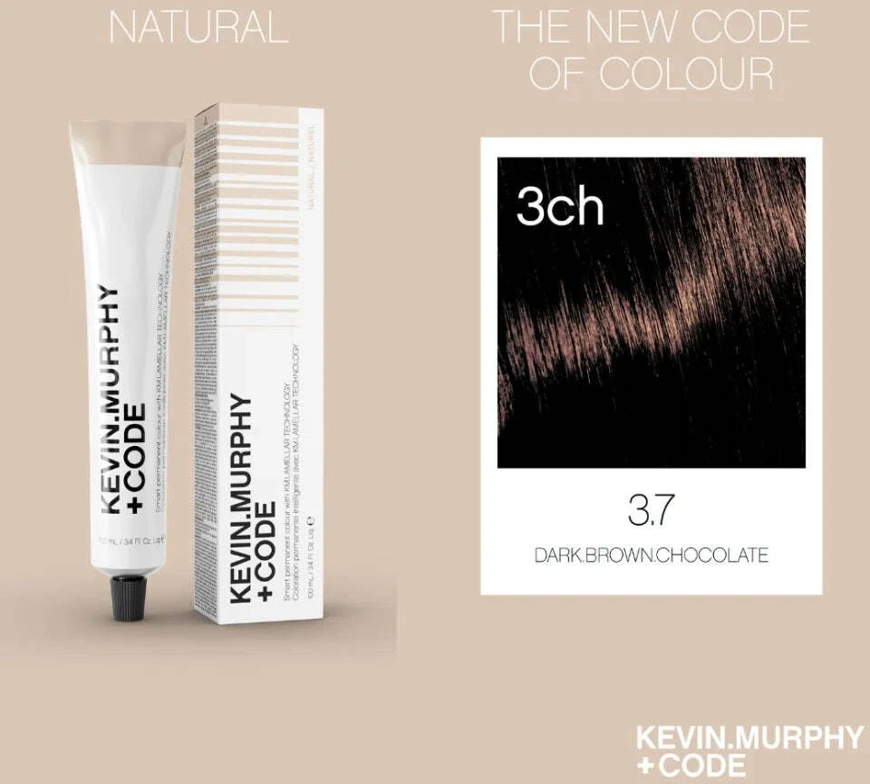 Kevin Murphy +Code Permanent Hair Dye 3.7/3ch, 100 ml