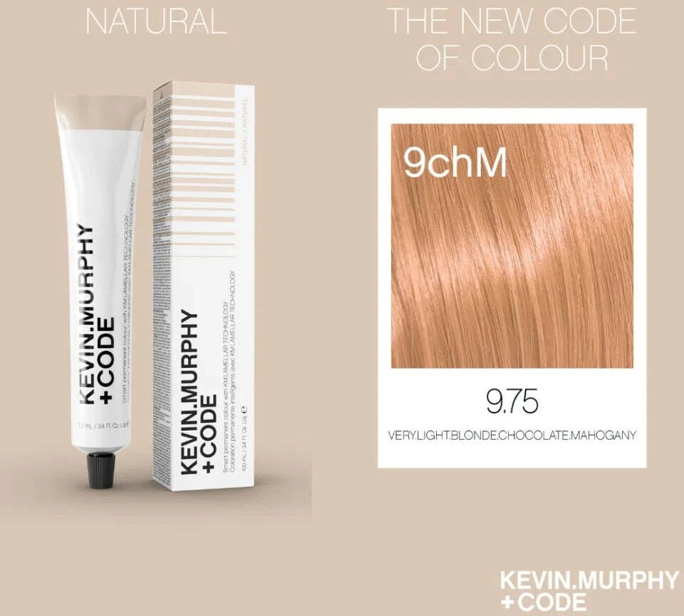 Kevin Murphy +Code Permanent Hair Dye 9.75/9chM Chocolate Mahogany, 100 ml