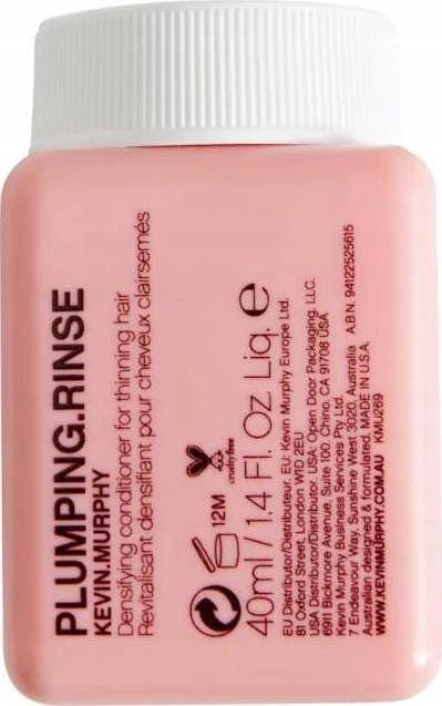 Kevin Murphy Plumping Rinse plaukų kondicionierius atgaivinimui, 40 ml