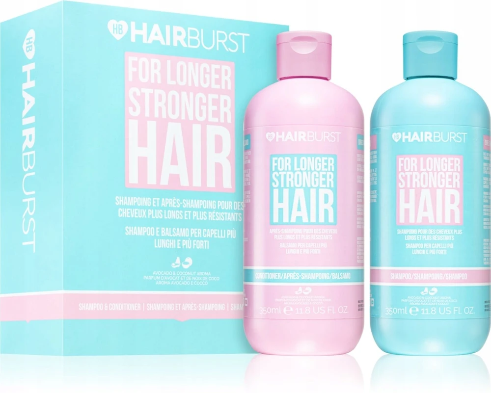 Hairburst Šampūnas - Conditioner Duo Pack plaukų priežiūros dovanų rinkinys