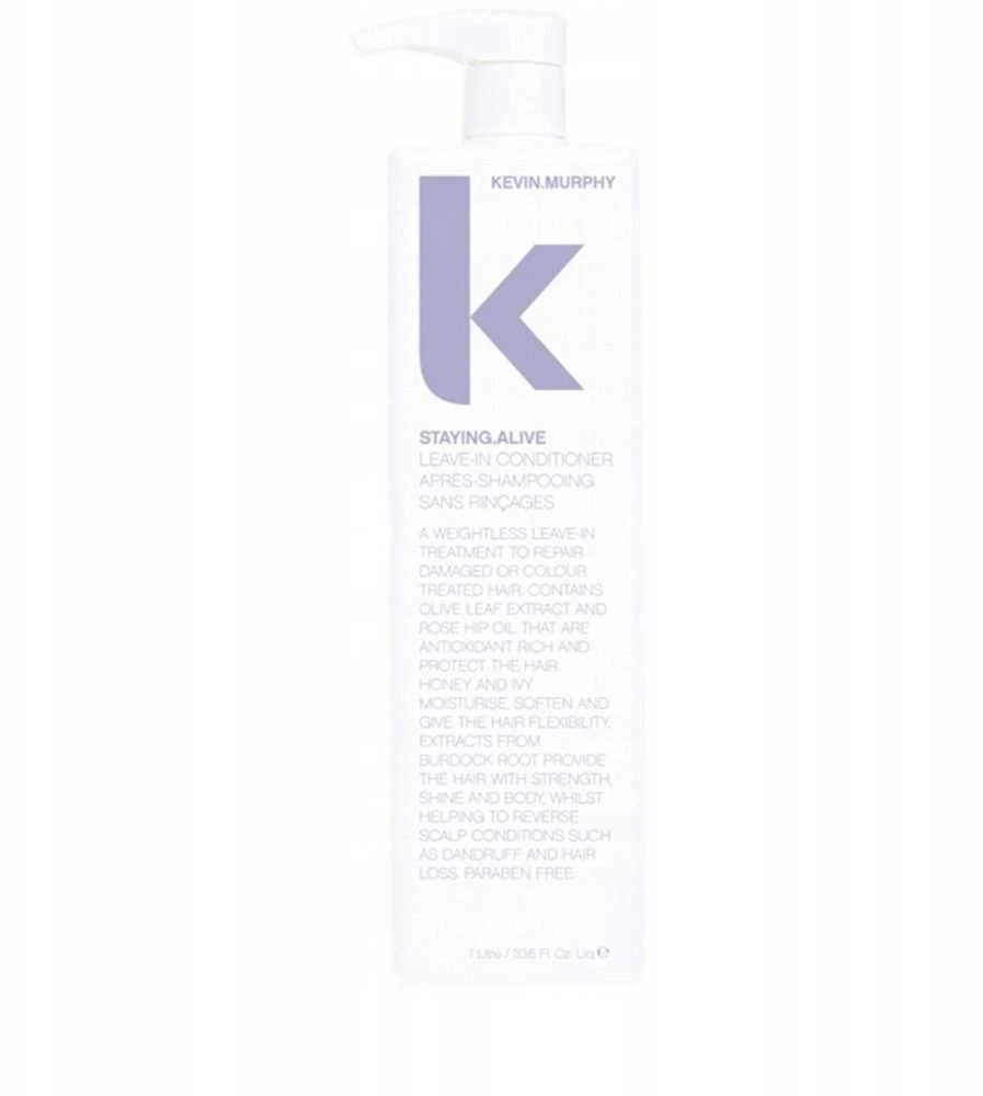 Kevin Murphy Palaikomasis kondicionierius sausiems, pažeistiems ir dažytiems plaukams Staying.Alive (Palaikomasis kondicionierius) 1000 ml