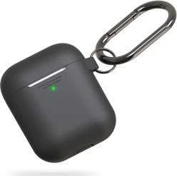 KeyBudz Elevate Keychain - silikonowe etui ochronne do AirPods 1/2 (juodas)