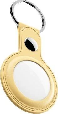 KeyBudz KeyBudz AirTag Keyring - Odinis apsauginis dėklas AirTag 2-pack (Pastel- geltona)
