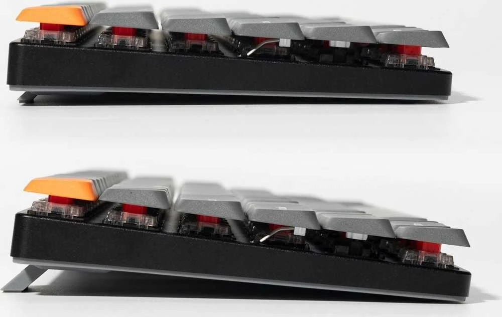 Klaviatūra Keychron K1 Max 80% TKL Raudona Switch Hot-Swap Juodas