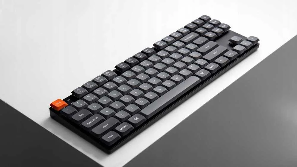 Klaviatūra Keychron K1 Max 80% TKL Raudona Switch Hot-Swap Juodas