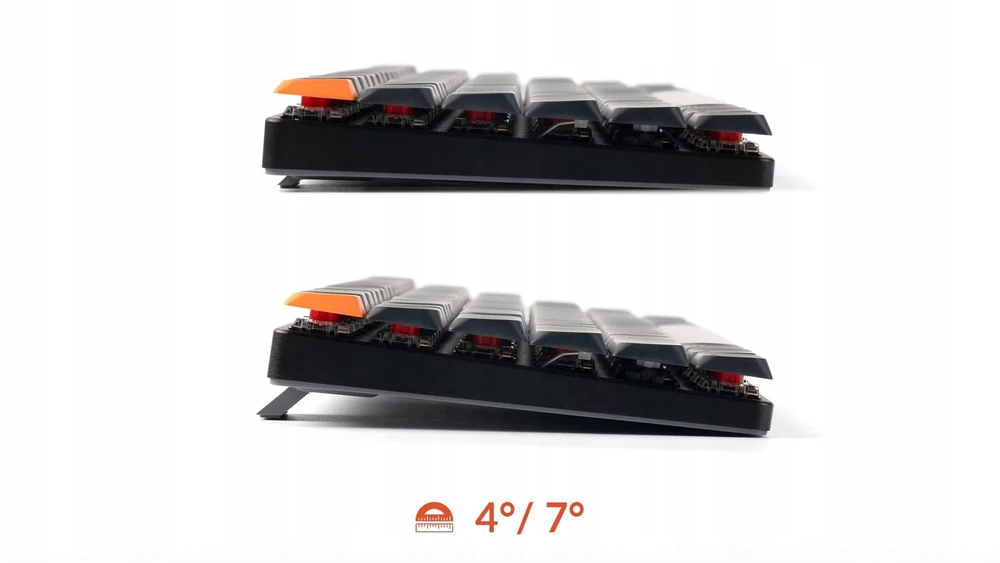 Klaviatūra KEYCHRON K1 K1X-A1, juoda