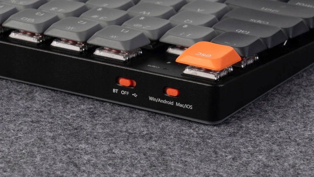 Klaviatūra KEYCHRON K1 K1X-A1, juoda