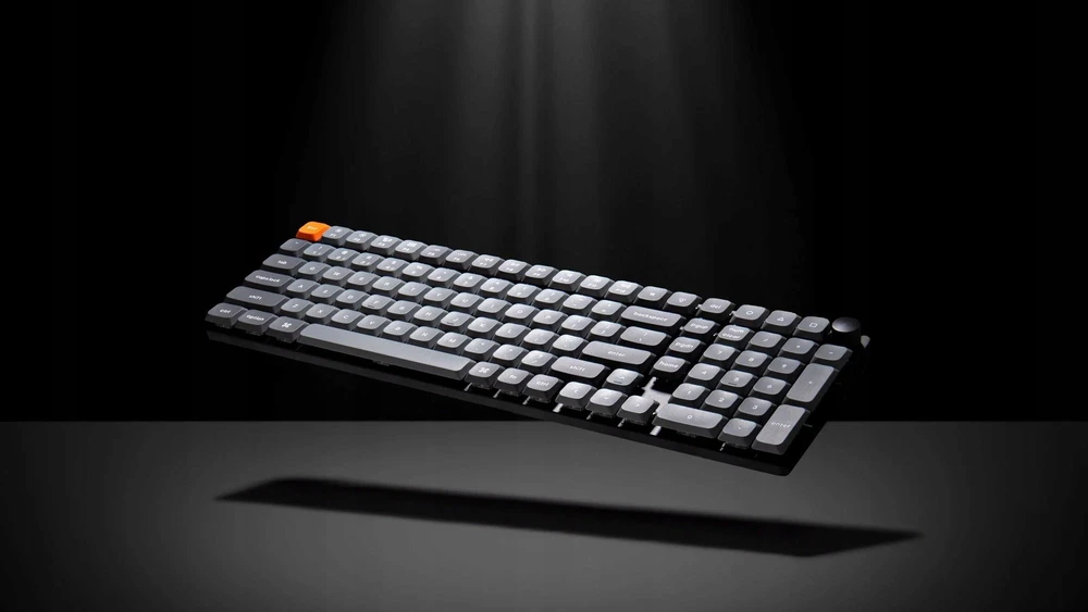 Klaviatūra Keychron K17 Max (Juoda) - Gateron Raudona Switches