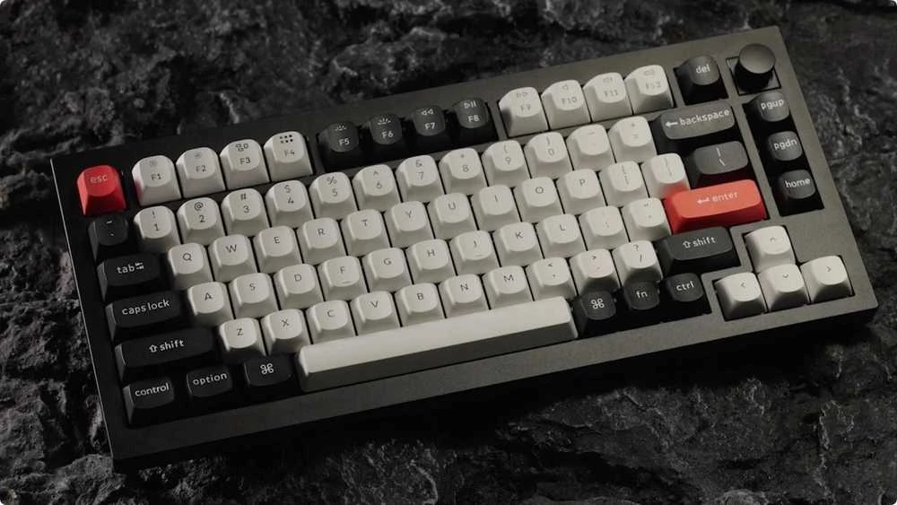 Keychron Q1 HE 75% belaidė magnetinė klaviatūra (Q1H-M1)