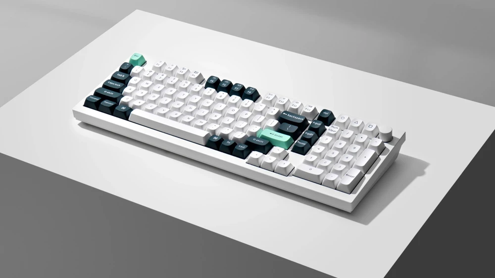 Klaviatūra Keychron Q5 Magnetinė Hall Effect (Shell Baltas) - Gateron Magnetic Nebula Switches