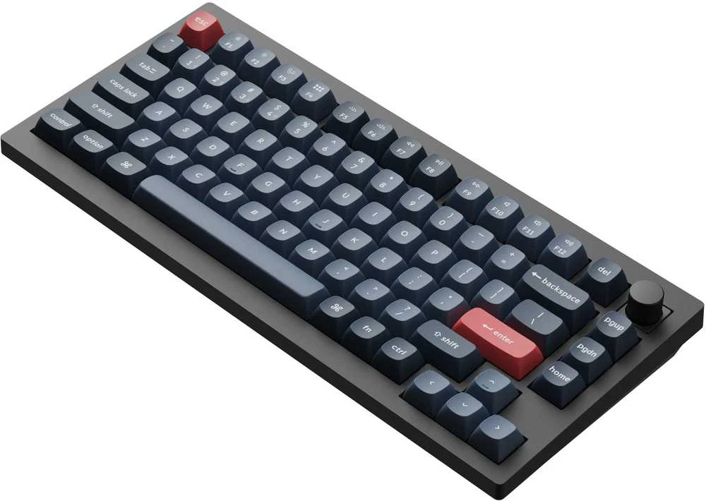 Keychron V1 MAX bevielė mechaninė 75% klaviatūra (V1M-D3)
