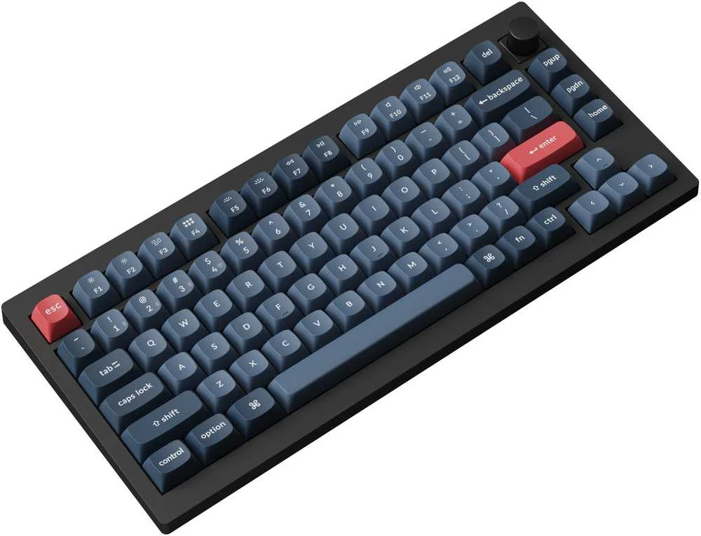 Keychron V1 MAX bevielė mechaninė 75% klaviatūra (V1M-D3)