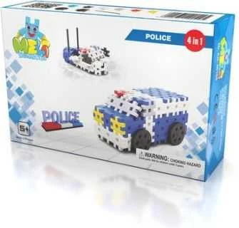 Konstruktorius Meli Basic Police 4in1 117 el.