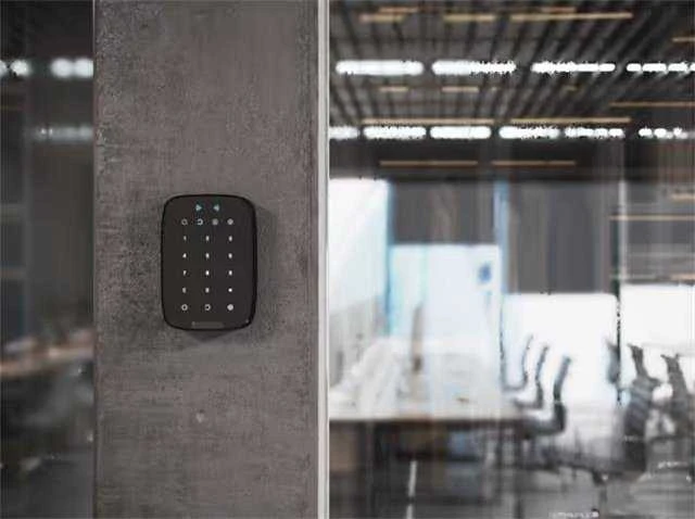 Signalizacijos Klaviatūra Ajax Keypad Plus, Juodos spalvos