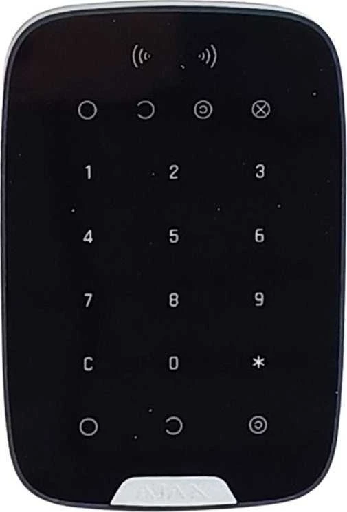 Signalizacijos Klaviatūra Ajax Keypad Plus, Juodos spalvos