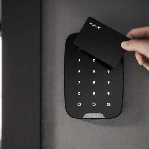 Signalizacijos Klaviatūra Ajax Keypad Plus, Juodos spalvos