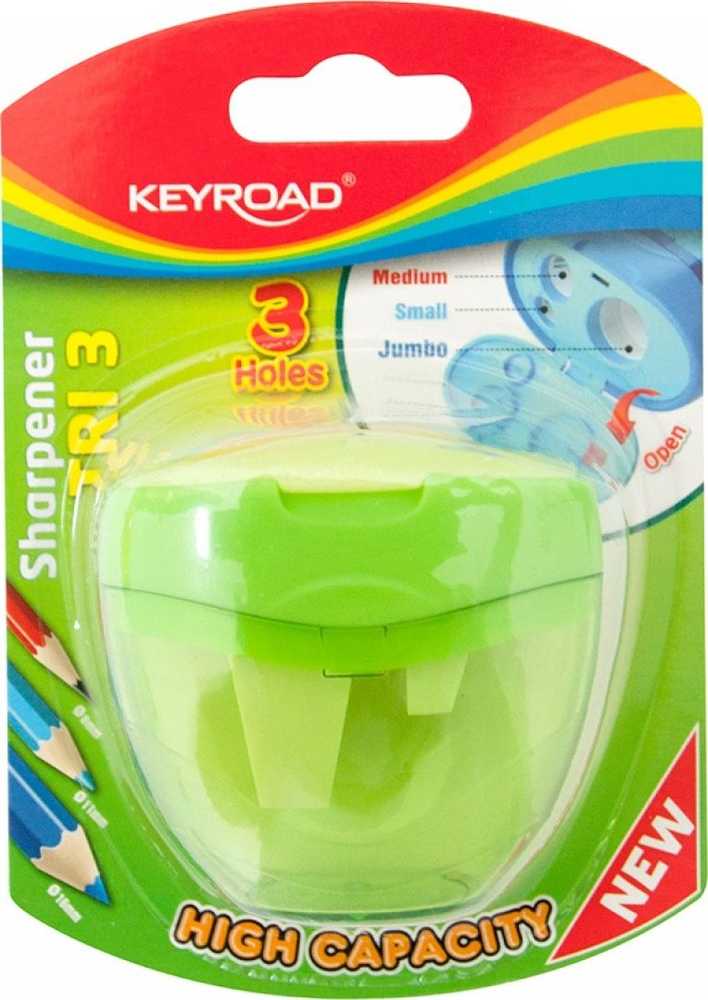 Drožtukas Keyroad, 3 skylių, su konteineriu