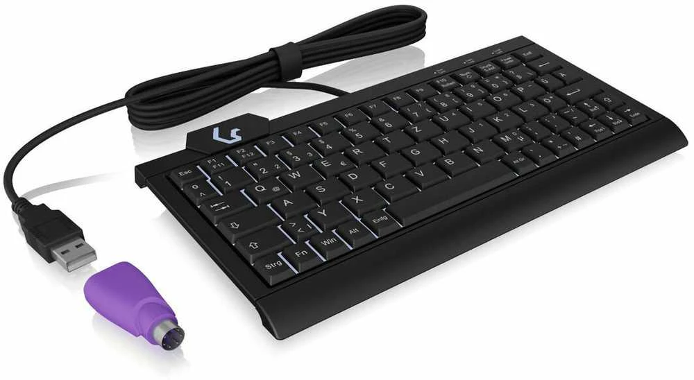 Klaviatūra Keysonic KSK-8040U-CRT išmanusis kortelių skaitytuvas, juodas