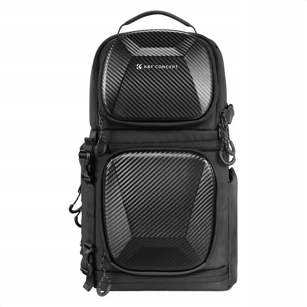 Kuprinė Kf Kuprinė Fotograficzny Foto 10L Sling Crossbody K&F na Aparat DSLR Kamerę / KF13.176 / Juodas