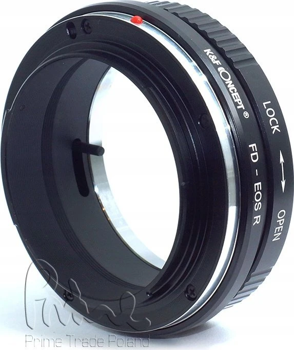 Adapteris redukcija Canon FD objektyvui į Canon EOS R RF RP K&F / KF06.378 / FD-EOS R