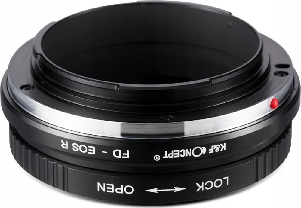 Adapteris redukcija Canon FD objektyvui į Canon EOS R RF RP K&F / KF06.378 / FD-EOS R