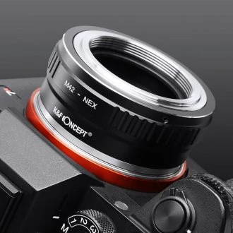 Objektyvas Adapteris - K&F Concept M42 į Sony E Bajonetą, Bronzos Aliuminis