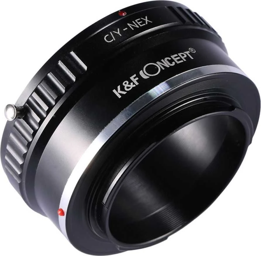 Kf Concept Kf Adapteris K&f Sony E Neks Na Susisiekite su Yashica C/y Kf 06.111