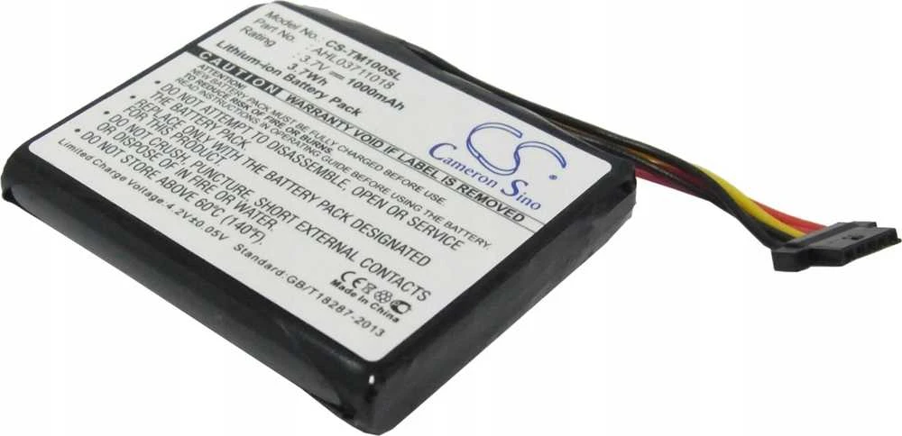 Kf Akumuliatorius Bateria Ahl03711018 Navigacija Gps Tomtom Go Live 1000 1005 2050 / Cs-tm100sl