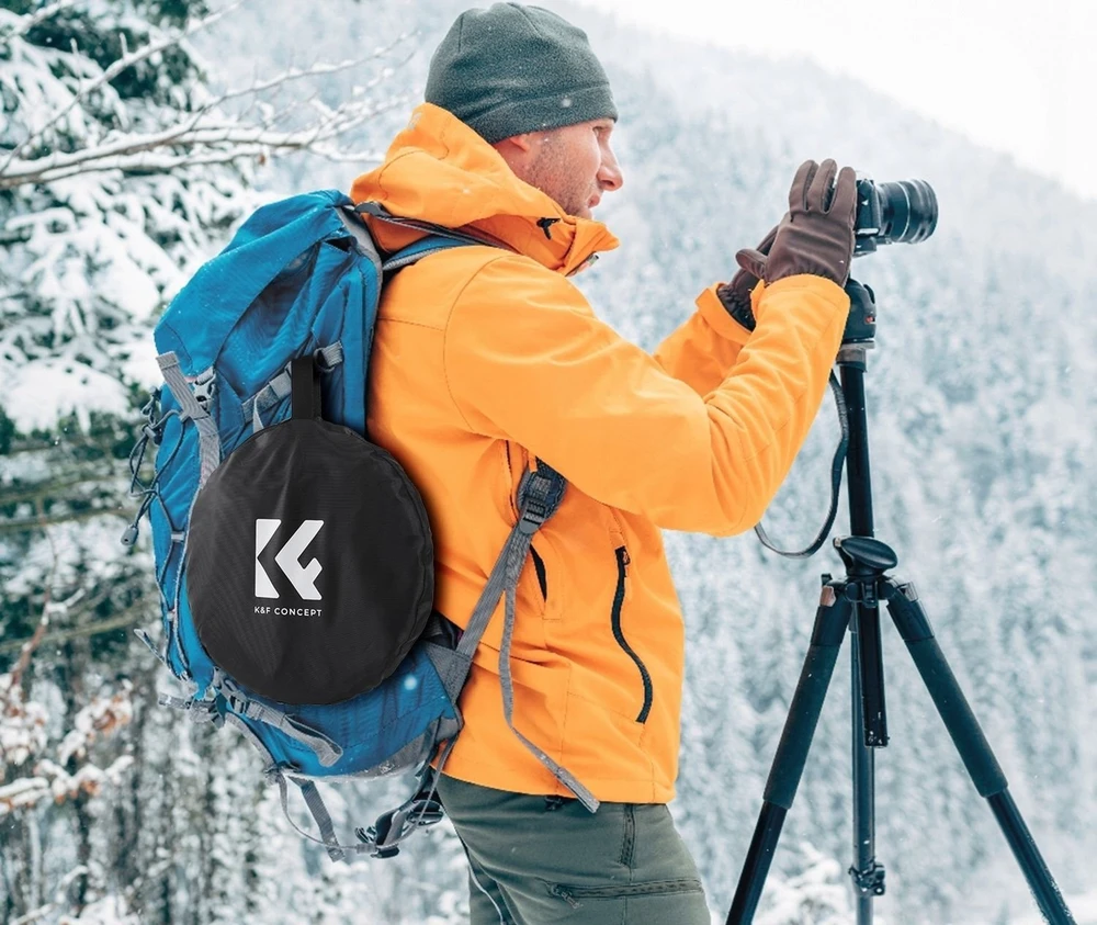 K&F 5 viename apvalių reflektorių rinkinys – 110 cm